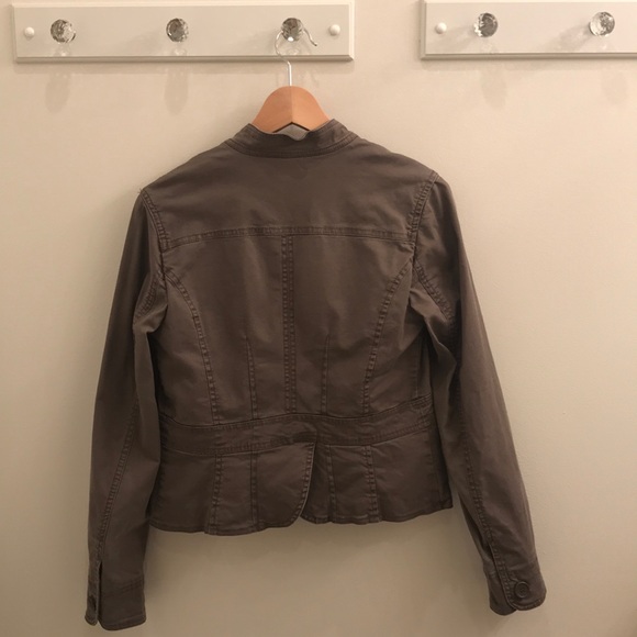 H&M Moto Jacket - Taupe - Picture 2 of 8